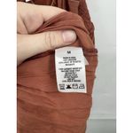 Aeropostale  Tiered Mini Babydoll Dress Women M Brown Western Cowgirl Cottagecore Photo 3