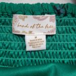 NWT Band of the Free Genevieve Emerald Black Floral Mini Dress Women's M Party Green Size M Photo 5