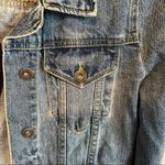 Sunset&Spring Sunset+Spring 100% Cotton Ruffled Denim Jacket Photo 5