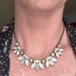 Set of two chunky rhinestone choker necklaces Gold Photo 1