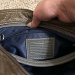 Coach  Olive Green Shimmer Hobo Bag Photo 4