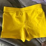 Yellow Biker Shorts Size M Photo 0