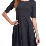 Ganni Grey Charcoal Grey Winter Threaded Trails Dress Photo 0