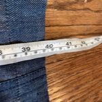 Talbots  100% linen denim look seamed fitted tank dress 8 Photo 7