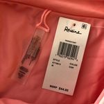 Raisin's  Bikini Bottom Reversible High Waist Floral Pink White M Photo 5