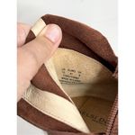 Kelsi Dagger  Boots Size 10 Women’s Suede Upper Ruched Coffee Bean Brown Booties Photo 9