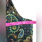 Orvis Vintage Womens Vest Button Up Multicolor Paisley Boho Classic. Sz Small Photo 5