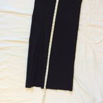 Bec & Bridge  EUC Knit Ribbed Black Maxi Skirt with High Slit - Size 4 Photo 5