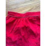 Villager Vintage The  Red Corduroy Skirt – Size 6 Photo 11