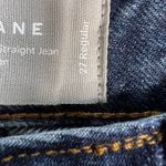 Everlane  Jeans Women 27 Curvy 90's Cheeky Straight High Rise Organic‎ Cotton Mom Photo 5