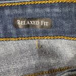 Judy Blue SZ 11/30 Relaxed Fit Jeans Mid-Rise Stretch Zip-Fly Whiskered Blue Photo 9