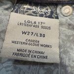 Silver Jeans Sliver Lola Dark Blue Boot Cut Jeans Photo 3