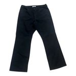 Chico's Chico’s Platinum Charm RG Black Denim Straight Jeans Size 3 (36) Cotton Photo 2