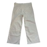 J.Crew  Wide Leg Cropped Jean in All-Day Stretch | White | 29 Petite Photo 2