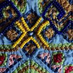 Anthropologie  Bhanuni by Jyoti Jina Blue Halter Gypsy Beaded Sz XS #2121 Photo 8