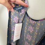 Modcloth NWT - Navy Blue Unbridled Enthusiasm Jumpsuit Wide Leg Belted Photo 7