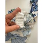 Peppermayo  Floral‎ Pleated Shirt Button Front Long Sleeve Women's Top Photo 10