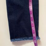 Charlotte Russe Refuge Dark Wash Distressed Raw Hem High Rise Skinny Jeans Sz 0 Photo 6
