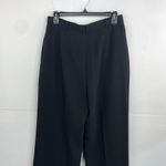Anne Klein  Black Pleated Straight Leg High Rise size 8 Photo 5