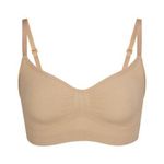 SKIMS Seamless Sculpt Bralette - Tan - Size Small Photo 0