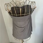 American Eagle  gray strapless top size small 60% cotton Photo 5