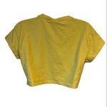 Gymshark Yellow Fraction Crop Top Women’s Size Small Photo 2