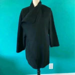 ZARA  hand made long black coat Photo 1
