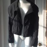 BCBGMAXAZRIA  Black Cropped Puffer Jacket SIZE M Photo 1
