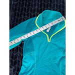 Lululemon  Women Activewear Top Blue Trail Bound 1/2 Zip Thumbholes Size 6 Photo 7