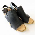 Born Black Stella Leather Sandal Size 10 Photo 1
