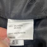 Calvin Klein Tench Overcoat Charcoal Gray Angora Wool Womens Size 4 Regency Photo 5