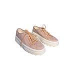 Gucci  NIB Tennis Treck Platform Sneakers in Pink Monogram Canvas Size 39 Photo 9