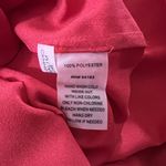 Calvin Klein  Shirt Womens XS Red Button Up Career‎ Professional Casual Preppy Photo 5