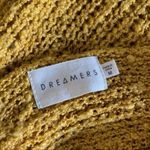 Dreamers ‎ Sweater Medium Mustard Knit Cozy Fall Winter Cottagecore Photo 5