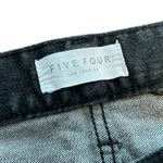 FIVE FOUR Los Angeles Black Denim Straight Leg Jeans Women's Size 31 Photo 3