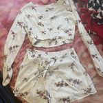 Mimi Chica Two Piece White Set Photo 2