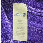 Seven7  Pullover Sweater Women's Small Purple Knit Plush Chenille Long Sleeve Photo 3