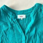 XiRENA Kane Cotton Gauze Short Sleeve Top in Baltic Blue Size M $195 Size M Photo 6
