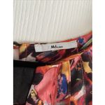 Milano Womens Medium Sleeveless Blouse Art To Wear Floral Fall Transition Corp Photo 2