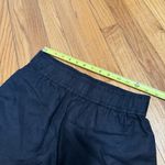 AYR  Black Linen Pull-On‎ Shorts Size Small Photo 4