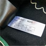 Ba&sh Lalie Flowy Floral Midi Dress Handkerchief Hem Asymmetrical Black Green S Photo 12