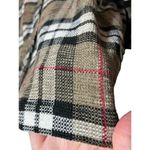 Christopher & Banks Vintage Plaid Knit Button Down Shacket Size XL Photo 3