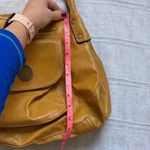 Axcess by Liz Claiborne mustard faux leather hobo shoulder bag Yellow Photo 12