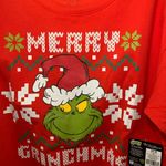 NWT Grinch Merry Christmas Red Sweater Sz Large Photo 3