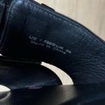 Vince  Rhode Black Nylon Leather Double Strap Slide Sandals Women’s Size 7.5 Photo 2