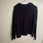 J.Crew Sweater-Polo in Extra-Soft Yarn Black Photo 5
