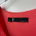 Leslie Fay Orange Tiered Ruffle Dress Knee Length Size 10 Photo 5