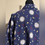 Covington EUC Blue and White Celestial Long Sleeve Pajama Top size XL Photo 5
