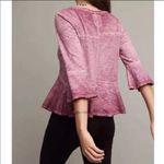 Akemi + Kin Akemi Kin Anthropologie Plum Peplum Top Small Photo 1