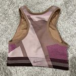 Nike  Pink Mauve Colorblock Sports Bra Size S Photo 1